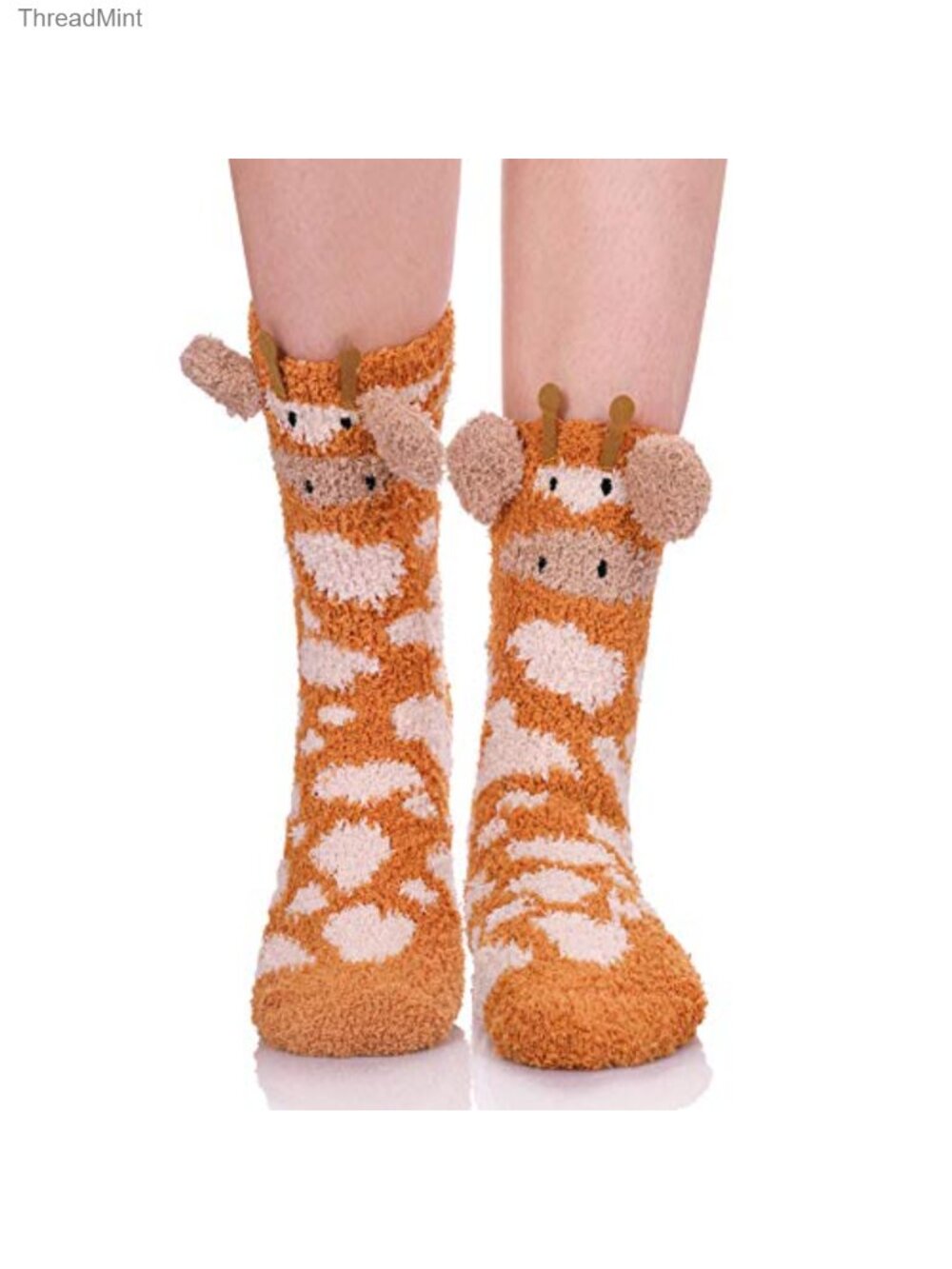 Fuzzy Slipper Socks Women Soft Plush Cozy Warm Winter Sleeping Socks
